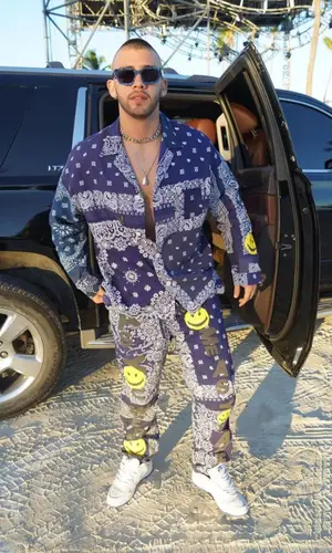 Manuel Turizo wearing Readymade pants