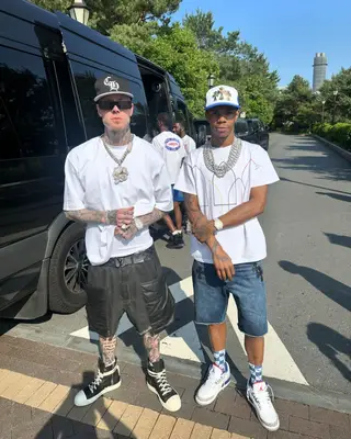 Latest A Boogie Wit Da Hoodie's Outfits #4
