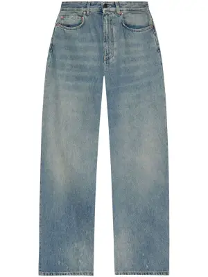 Jeans in Bol Bol’s closet