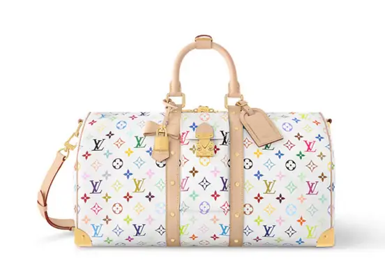 Bags in Bol Bol’s closet