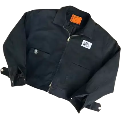 Jackets in Duke Dennis’s closet