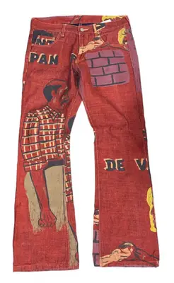 Pants in Bruce Ray’s closet
