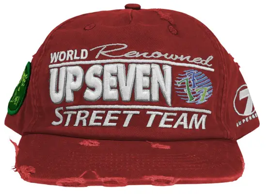Caps in Ballout’s closet