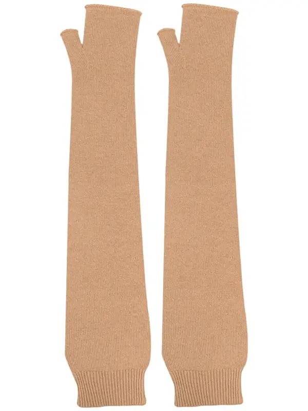 Maison Margiela Fingerless Elbow-length Gloves In Neutrals $240