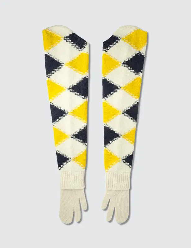 Maison Margiela Long Split Finger Gloves $755