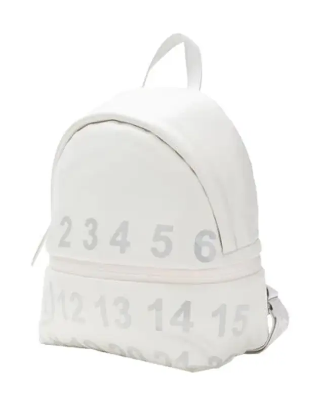 Maison Margiela Backpack & Fanny Pack In White $950