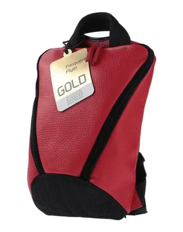 Maison Margiela Backpack & Fanny Pack In Red $1200