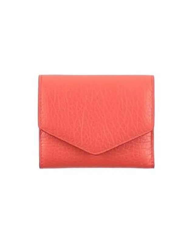 Maison Margiela Wallet In Coral $344