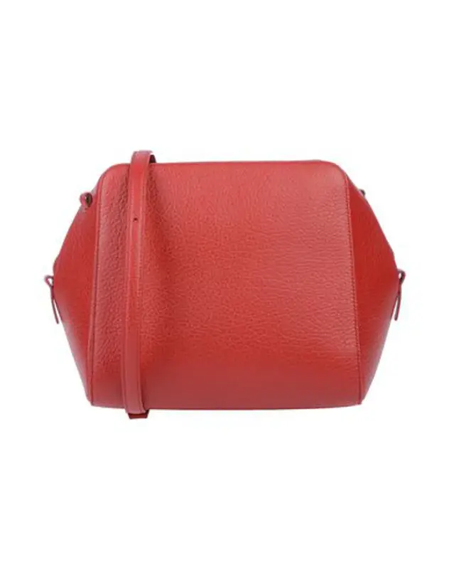 Maison Margiela Shoulder Bag In Maroon $1200