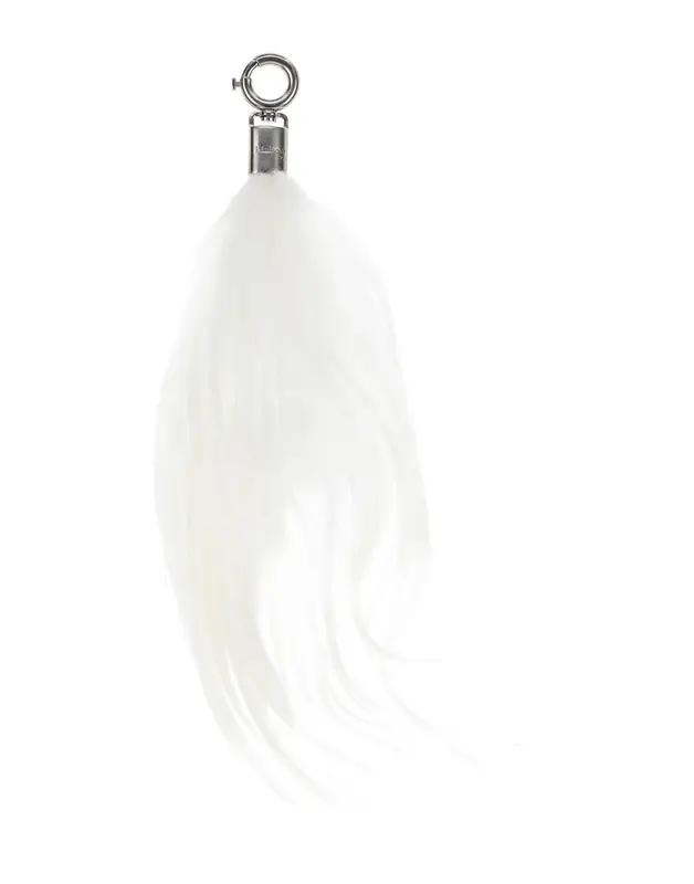 Maison Margiela Key Ring In White $204