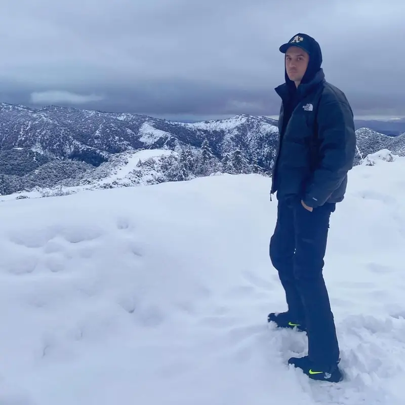 G-Eazy outfit in Supreme, New Era, and The North Face, 2021
