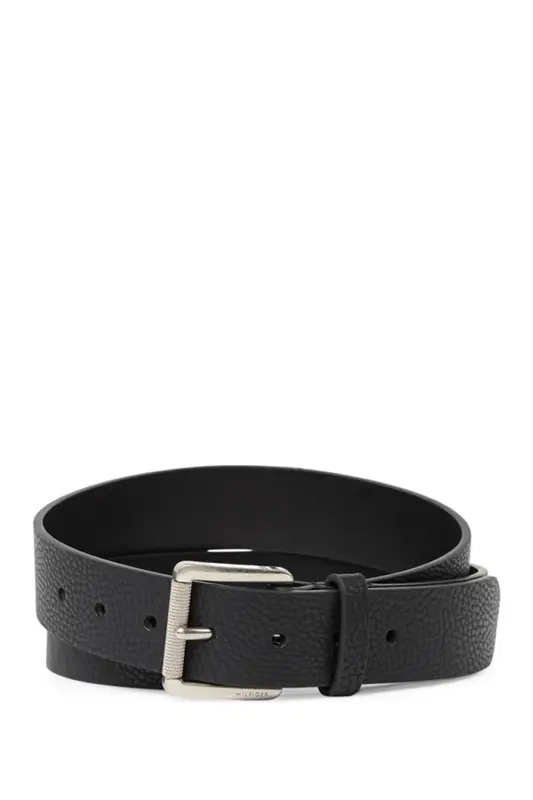 Tommy Hilfiger 38mm Knarled Black Belt $50