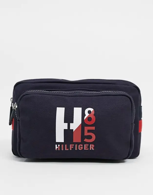 Tommy Hilfiger Hayes Canvas Belt Bag-navy $32