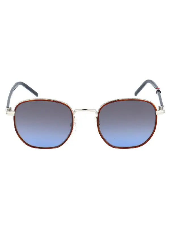 Tommy Hilfiger Tommy Hilfiger Round Frame Sunglasses In Grey $168