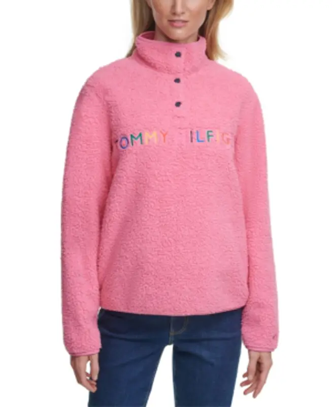 tommy hilfiger sherpa sweater