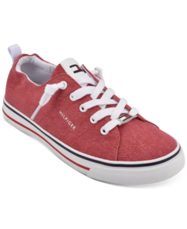 Tommy Hilfiger Odesi Sneakers Women's Shoes In Red $59