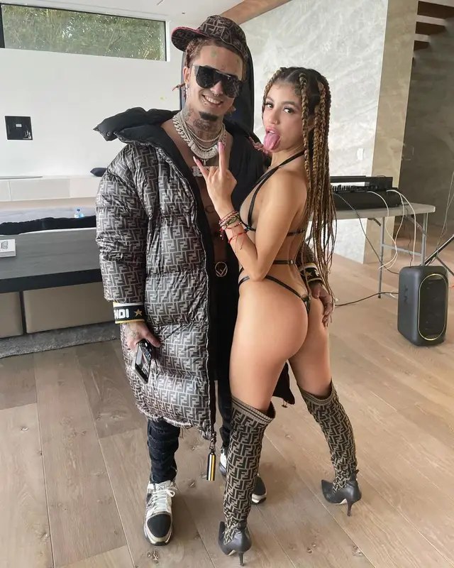 Lil Pump outfit in Fendi, 2021