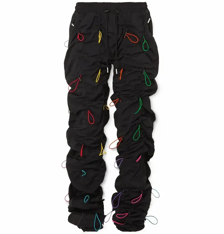 99%IS Gobchang Tapered Stretch-shell Drawstring Trousers $1075