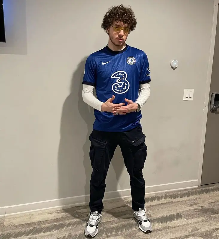 Jack Harlow outfit in Nike, G-Star RAW, and Rolex, 2021