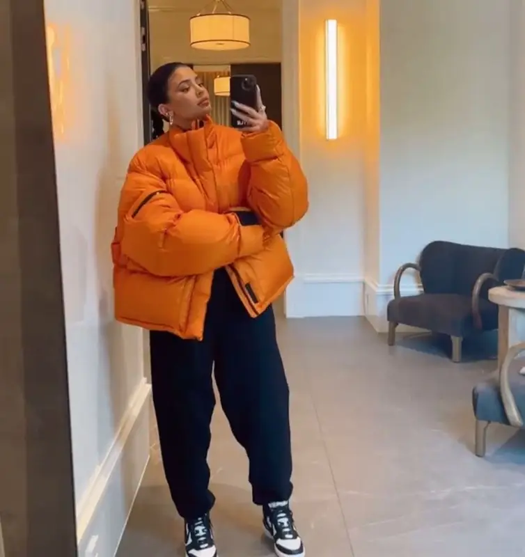Kylie Jenner outfit in Entire Studios, 2021