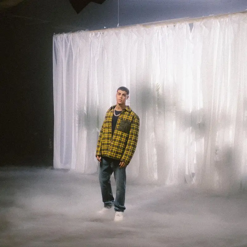 Lunay outfit in Burberry, Loewe, and Nike, 2021