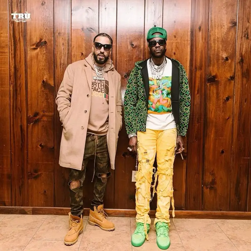 2 Chainz outfit in Louis Vuitton, 2021