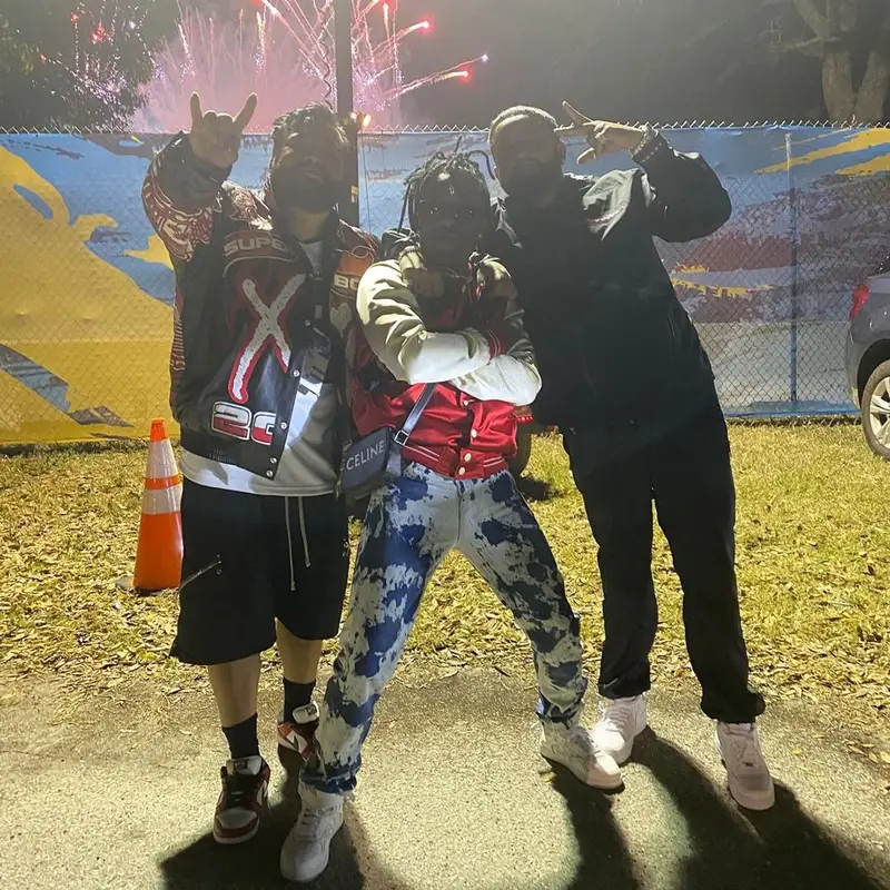 Lil Uzi Vert outfit in Celine, Dior, and Elliot Eliantte, 2021