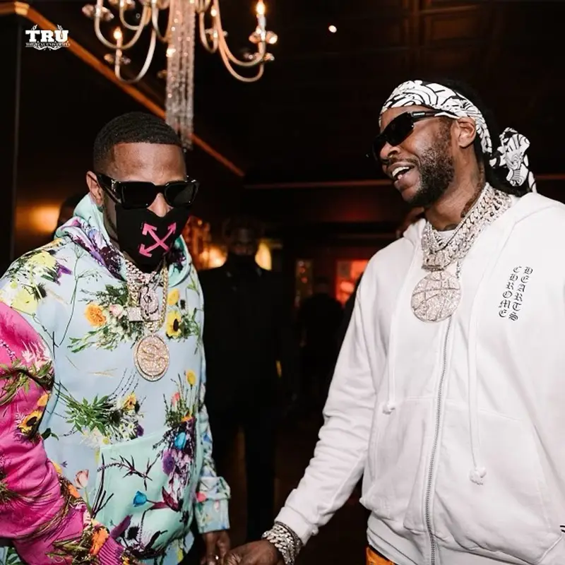 Fabolous outfit in Louis Vuitton and Off-White, 2021
