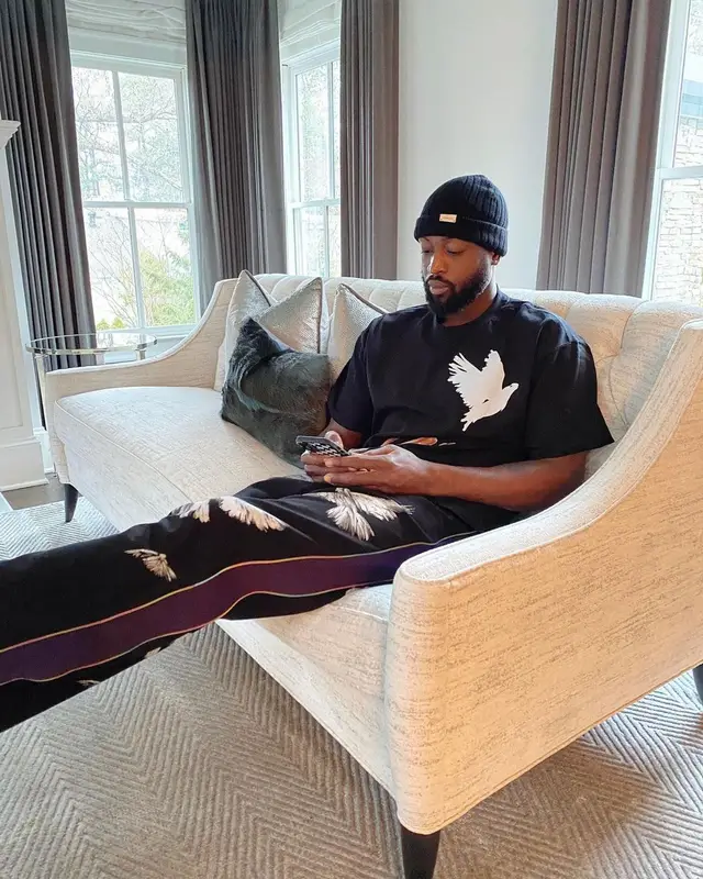 Dwyane Wade outfit in 3.Paradis, 2021