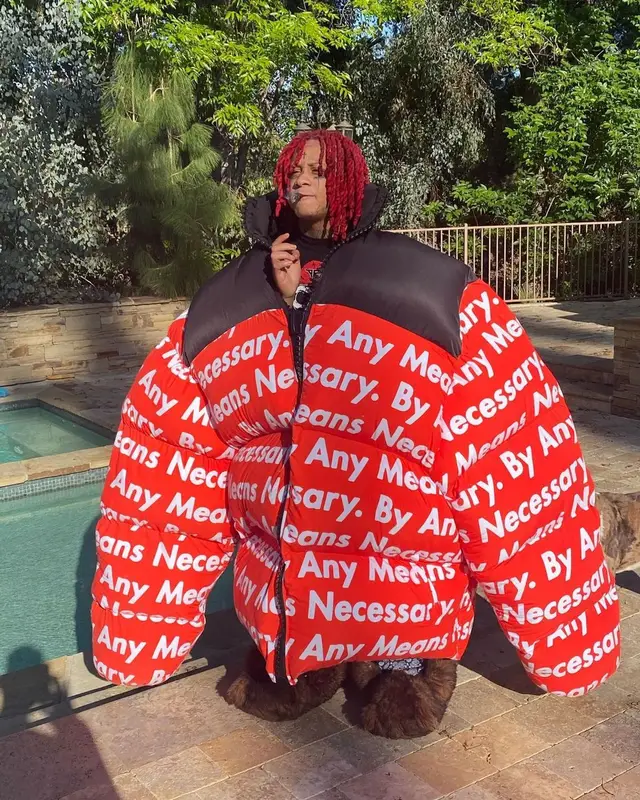 Trippie Redd outfit in Happy Accidents , 2021