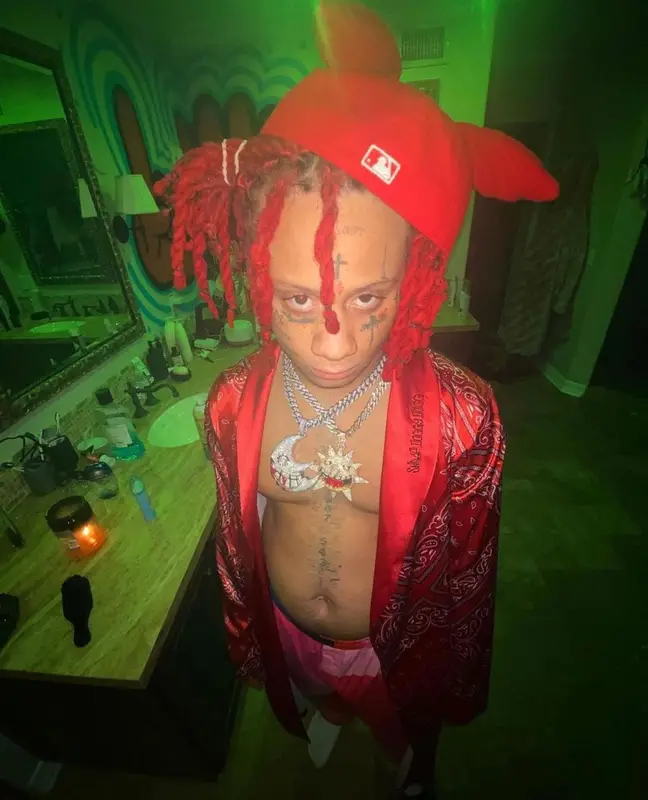 Trippie Redd outfit in Shyne Boys, 2021