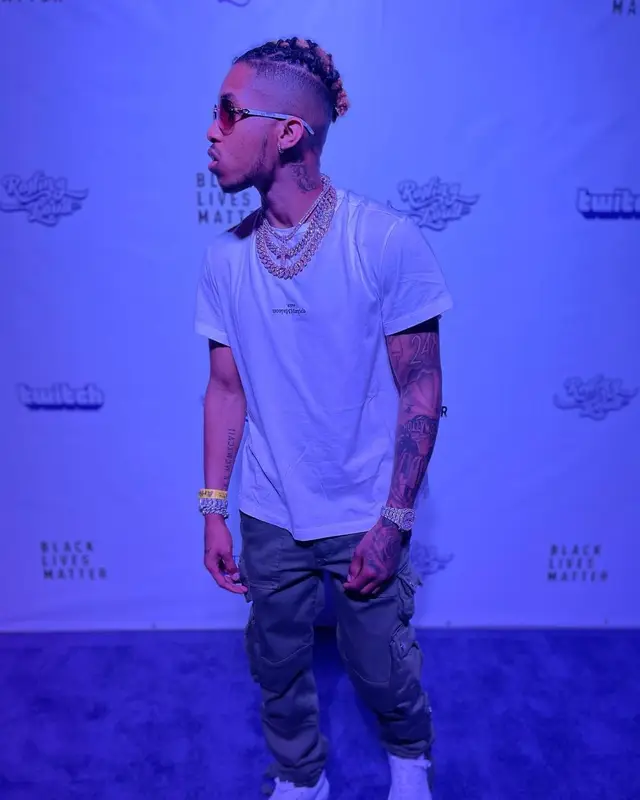 DDG outfit in Maison Margiela, Amiri, and Cartier, 2021