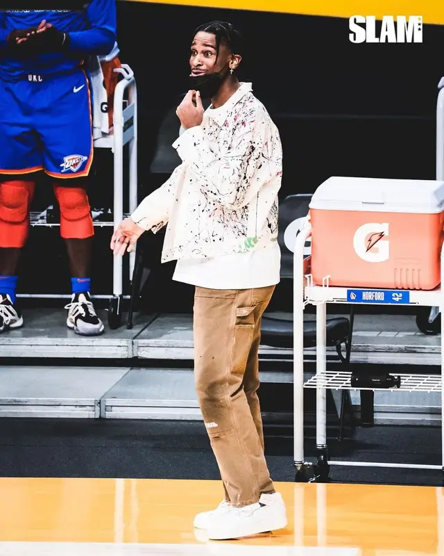 Shai outfit in Carhartt, Nike, and Heron Preston, 2021