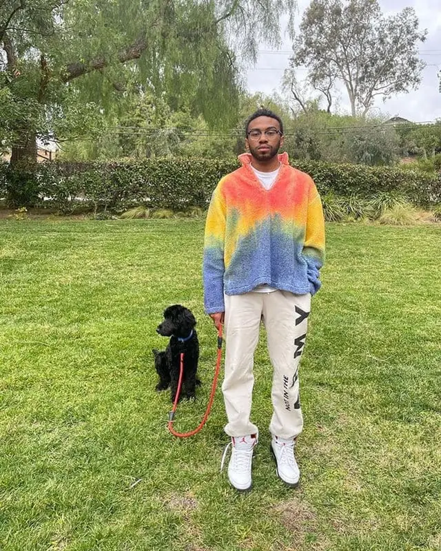 Kevin Abstract outfit in Cactus Plant Flea Market, Ray-Ban, and Human Made, 2021