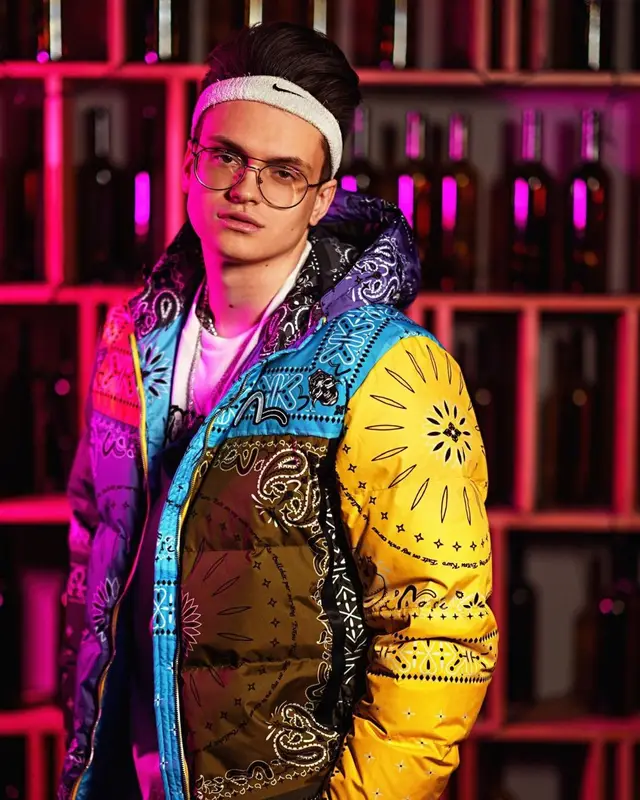 Бустер outfit in Evisu, Fucking Awesome, and Nike, 2021