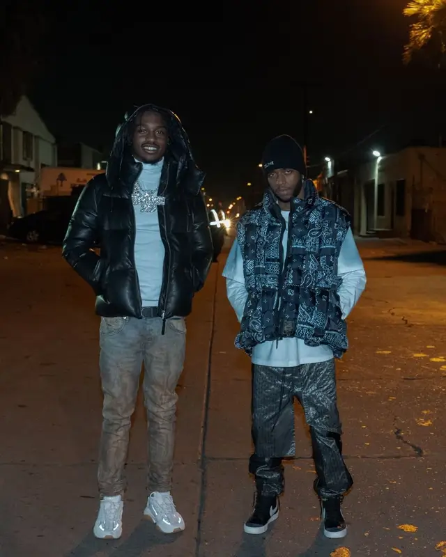 6lack outfit in Kapital, Nike, and Celine, 2021