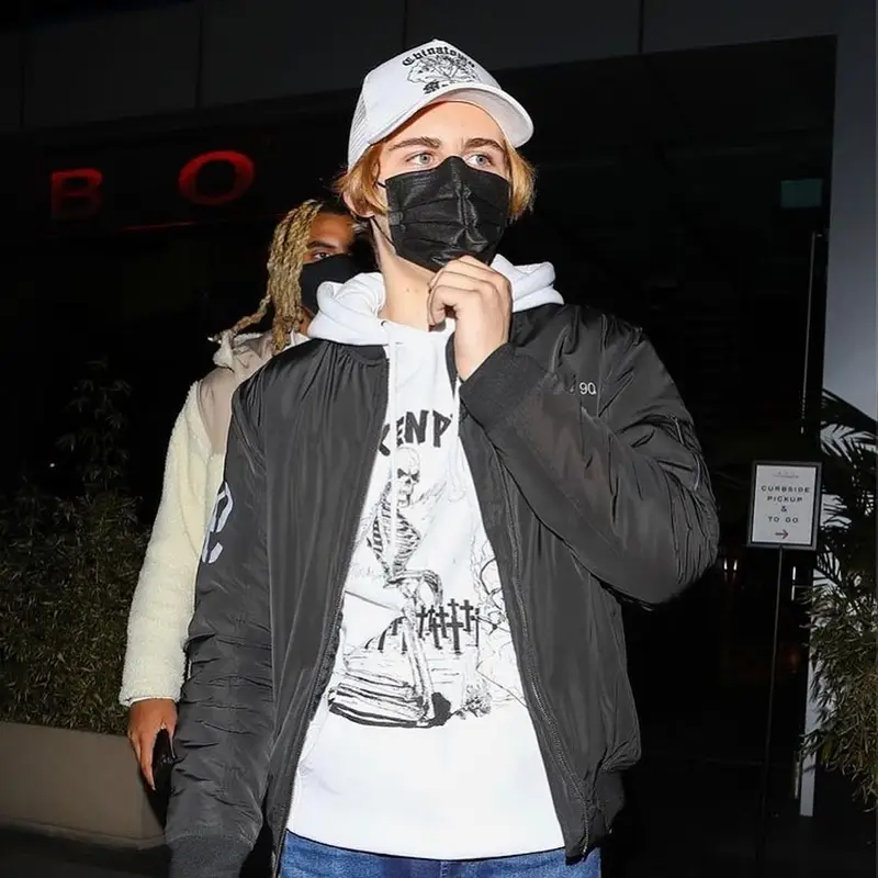 The Kid Laroi outfit in Issue90, 2021