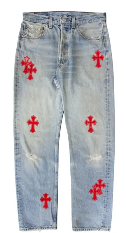 chrome hearts patchwork