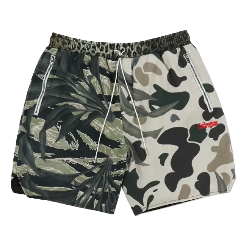 Civil Regime  Ashes To Ashes Walk Shorts in Jungle Camo  $60