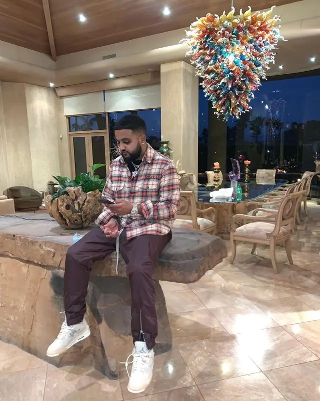 Nav outfit in Gucci, Rick Owens, and Jordan, 2021