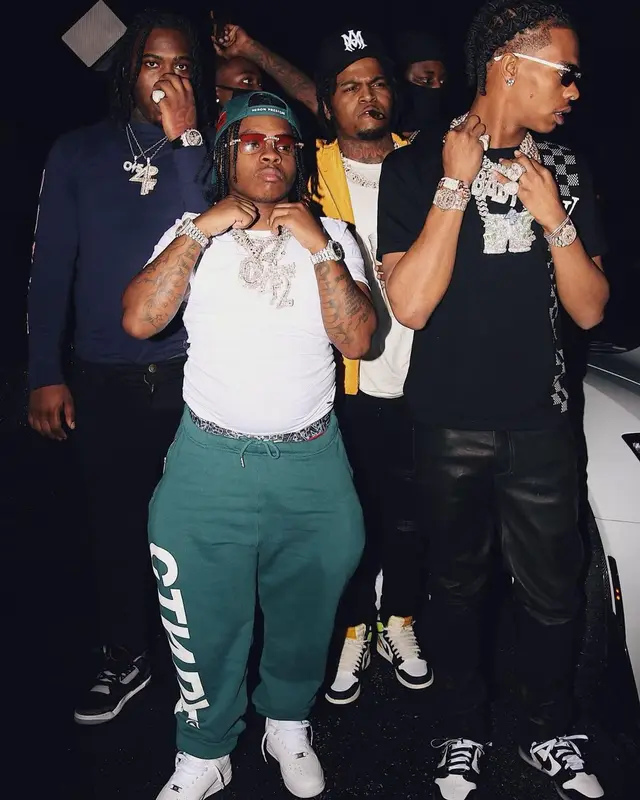 42 Dugg outfit in Nike and Heron Preston, 2021