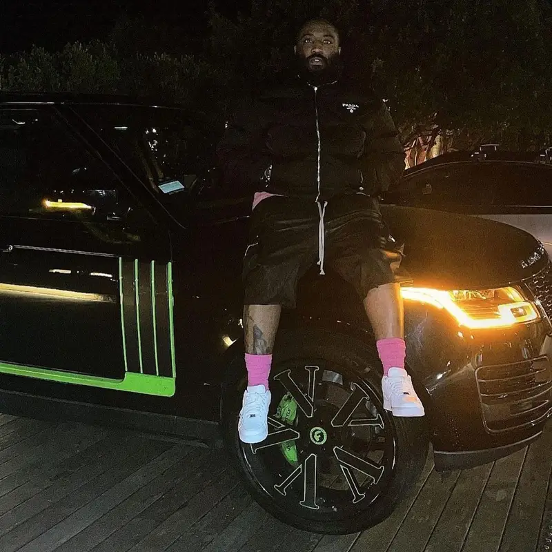 ASAP Bari outfit in Prada, Rick Owens, and Nike, 2021