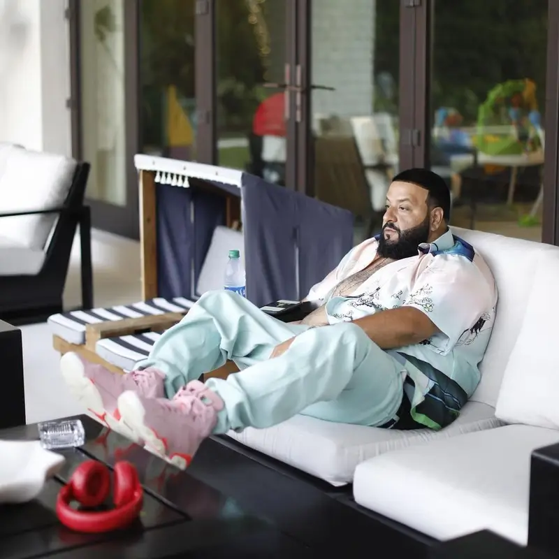 DJ Khaled outfit in Casablanca and Jordan, 2021