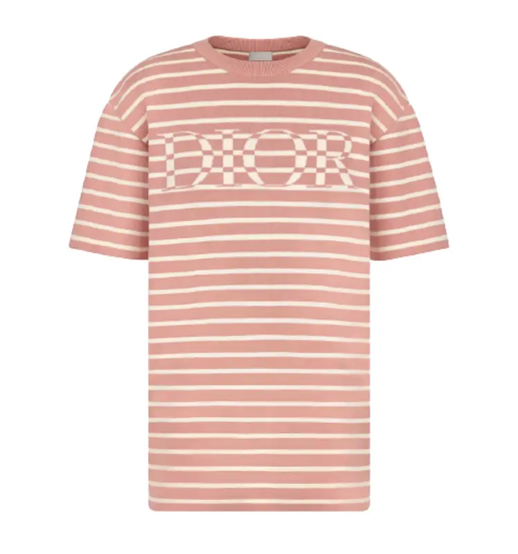 striped dior shirt