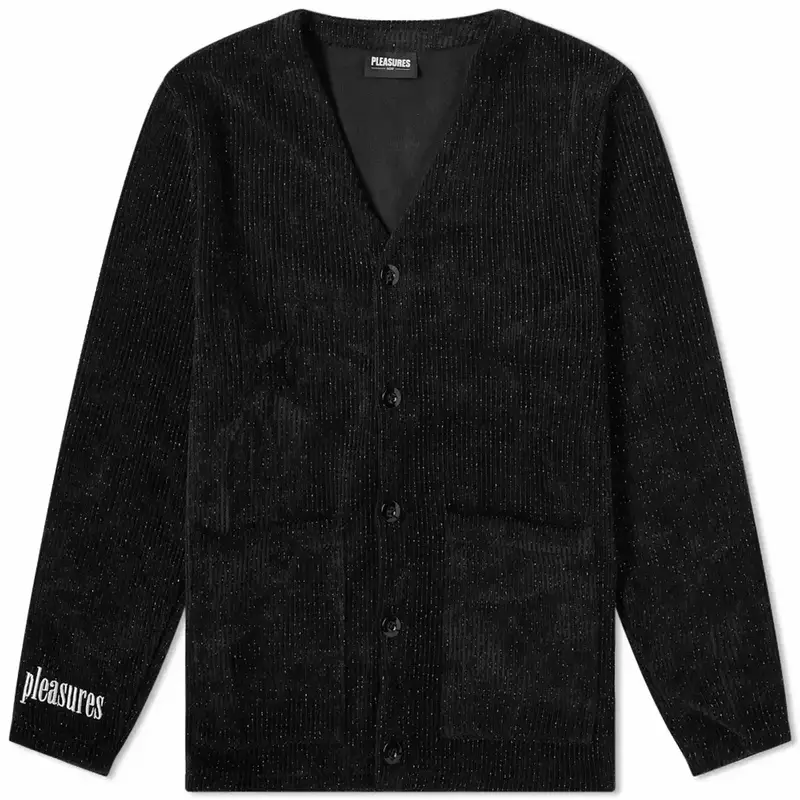 Pleasures Falling Black Cardigan $139