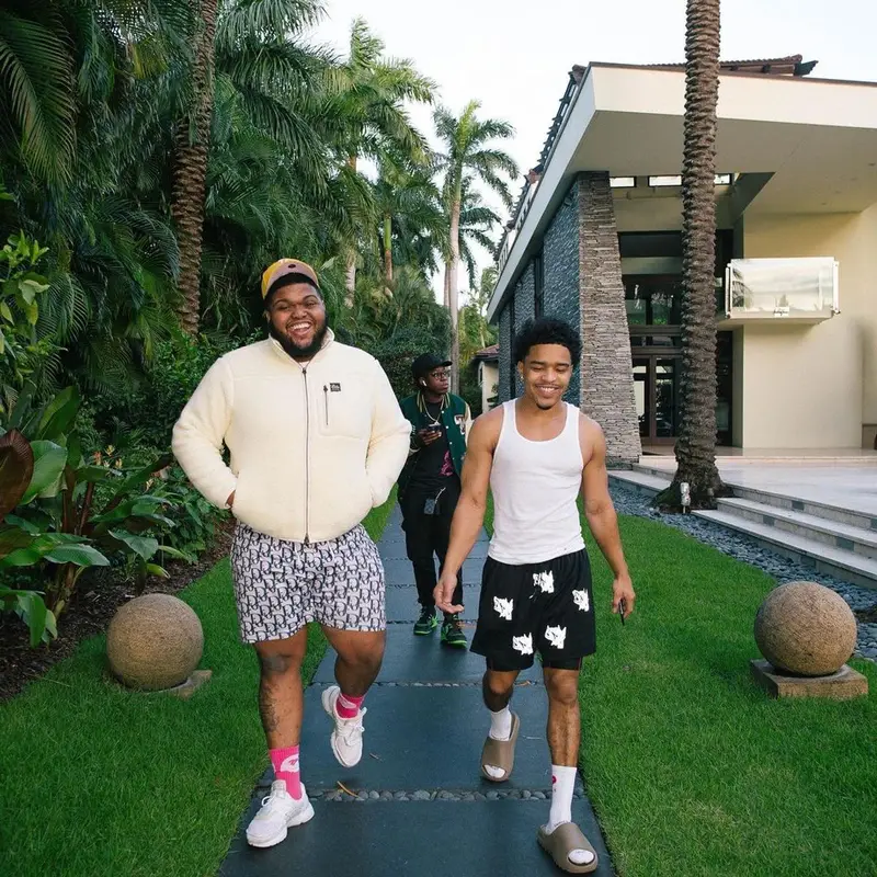 Druski outfit in Nike, ’47, and Bape, 2020