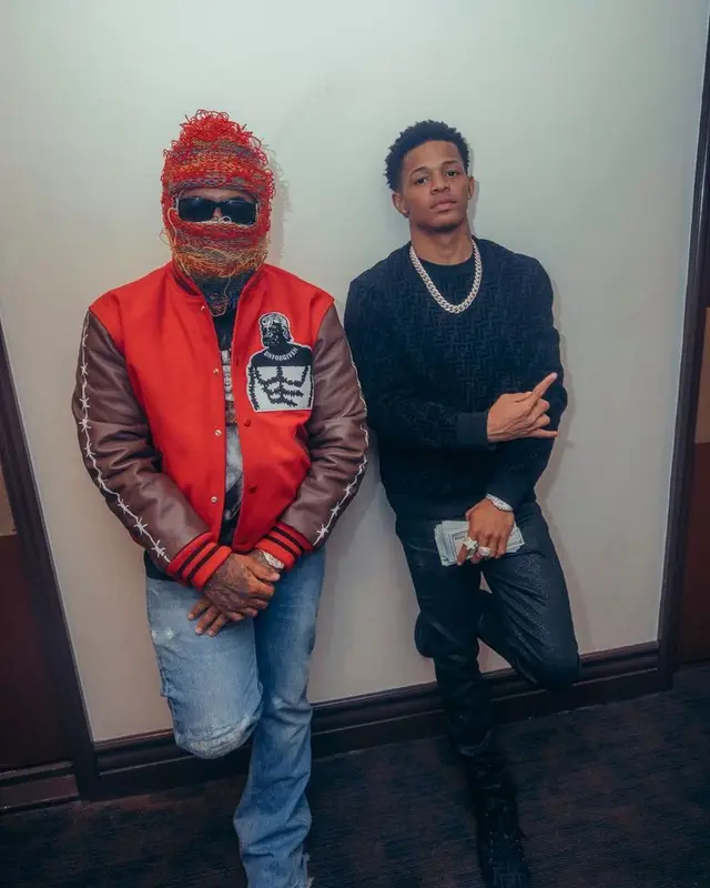 YK Osiris outfit in Fendi, 2021