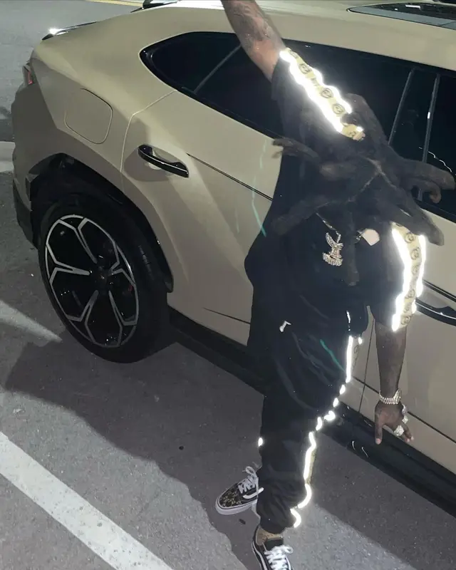 Kodak Black outfit in Gucci, Sircastleteees, and Cartier, 2021
