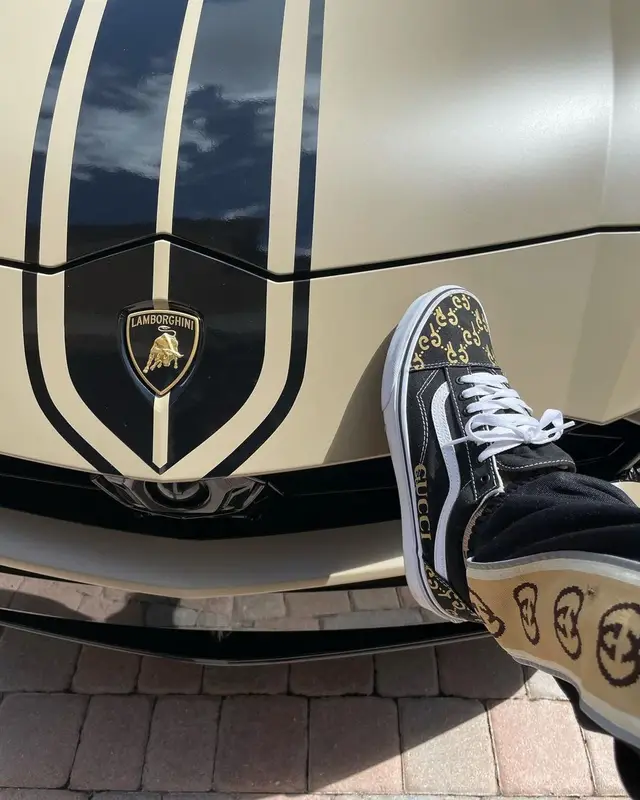Kodak Black outfit in Gucci, Sircastleteees, and Cartier, 2021