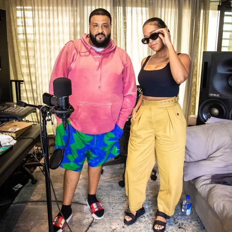 DJ Khaled outfit in Jordan and Gucci, 2021